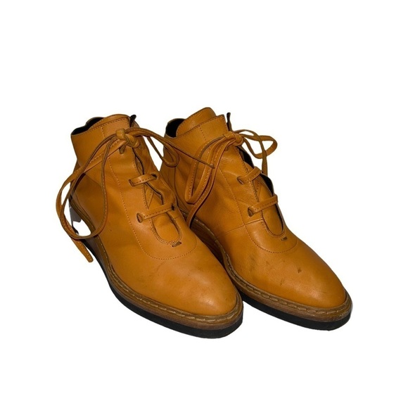Maria Cornojo Woman Lather Boots Size 6/EU36.5 - Picture 1 of 8